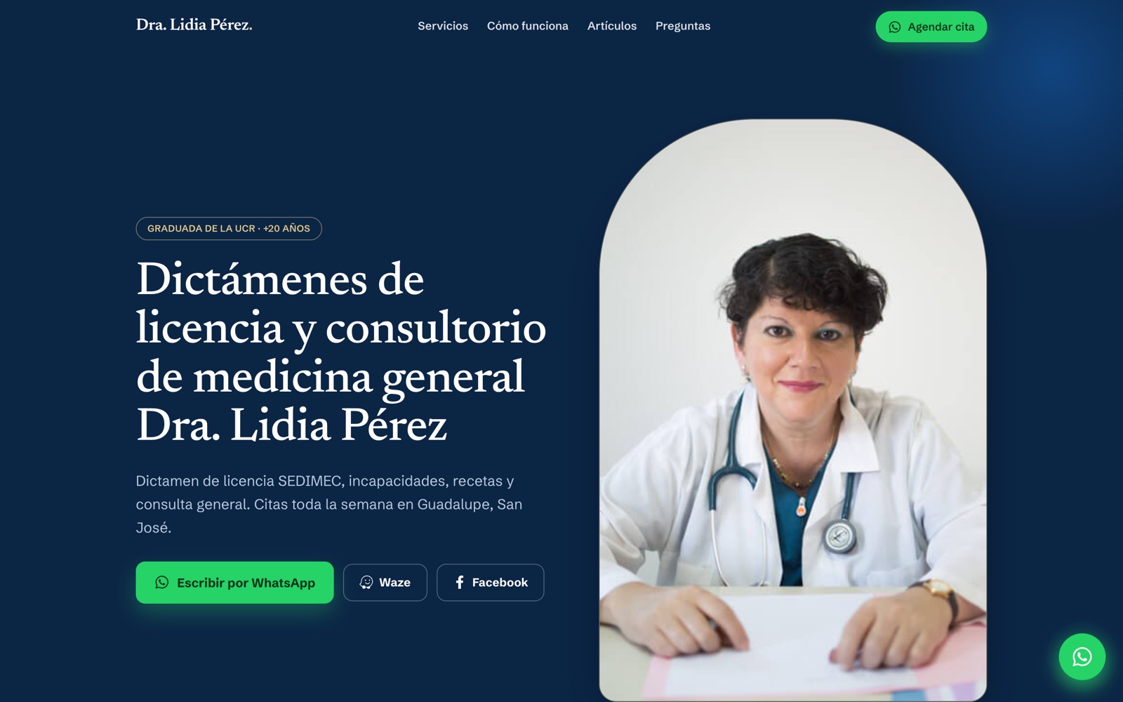 Medical Practice Site preview